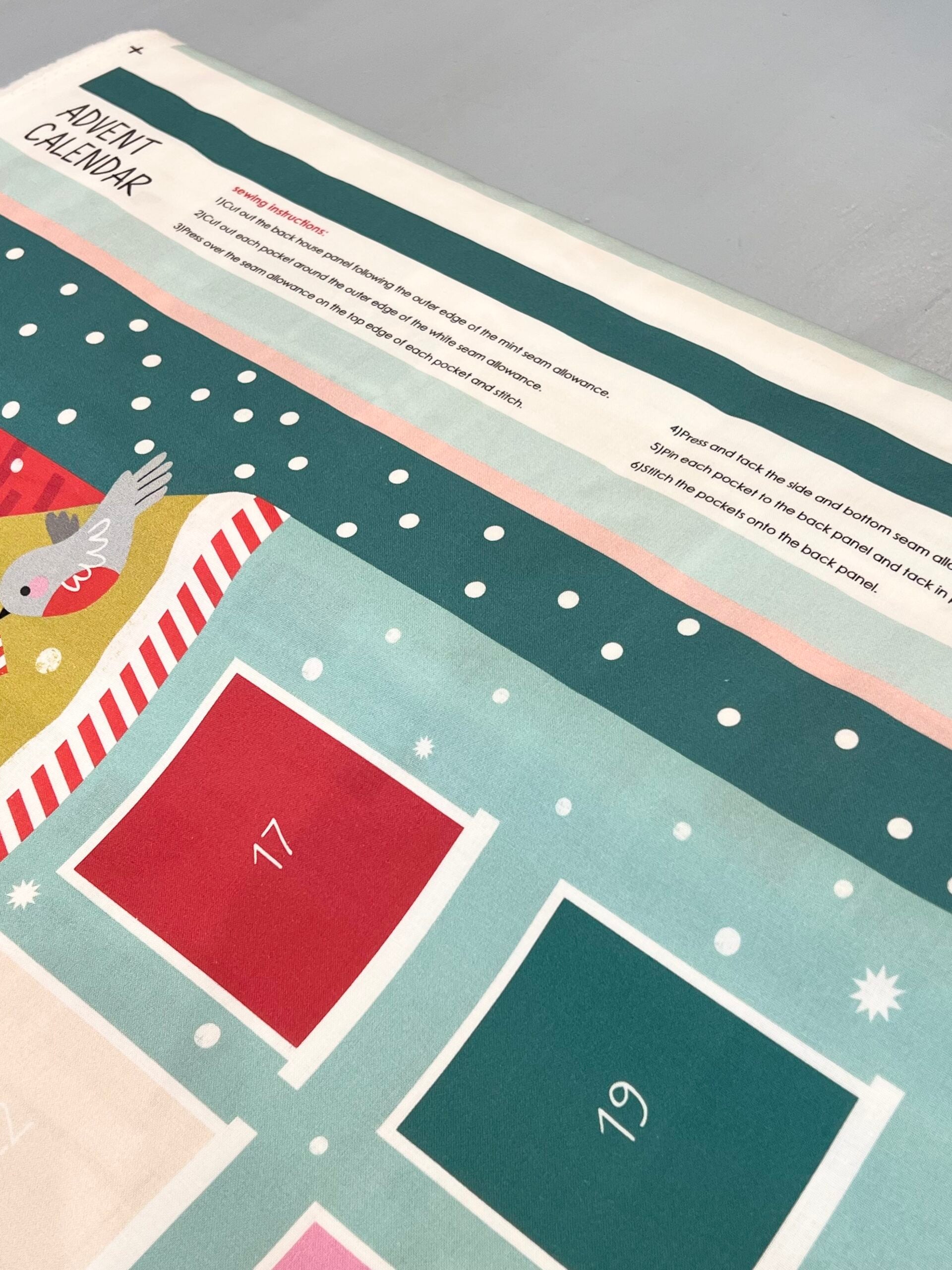 Advent House Advent Calendar by Wendy Kendall For Dashwood Studio