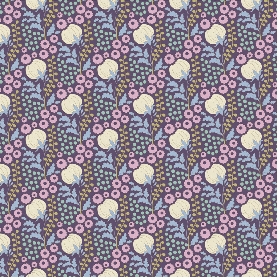 Sanctuary Cottonfield Eggplant by Tilda