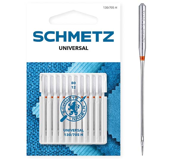 Schmetz Sewing Machine Needles - Universal 130/705 10 Pack