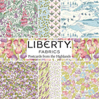 Liberty Raspberry Forage - Postcard From The Highlands Quilting Cotton