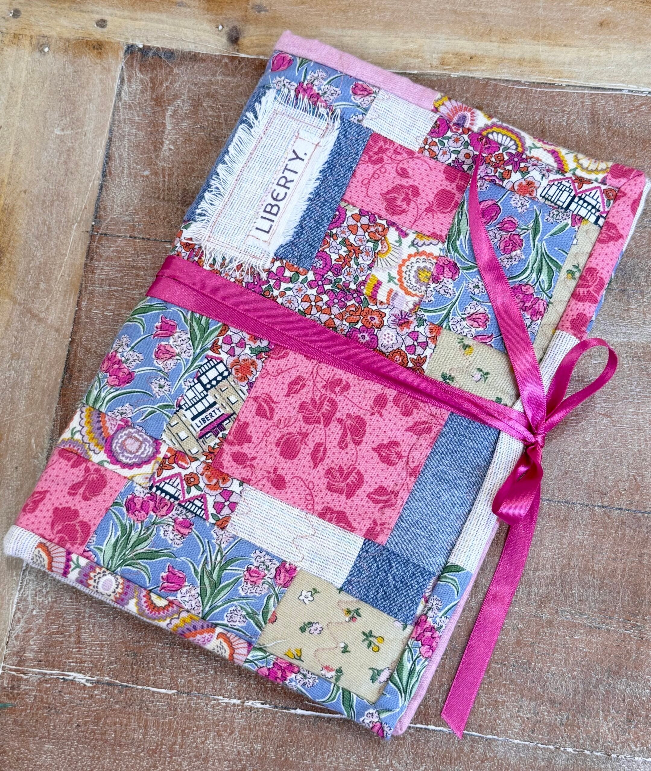Sew A Quilted Book/Journal Cover/Sewing Kit Case Saturday 30th August
