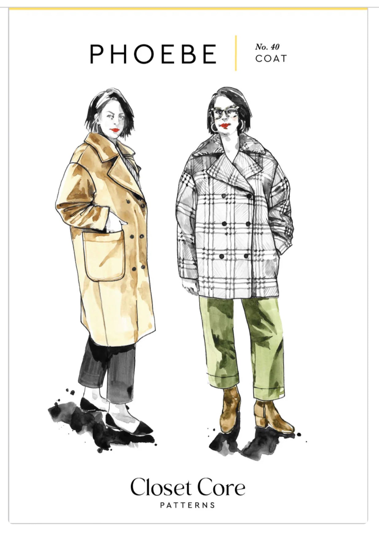Phoebe Coat Closet Core Patterns