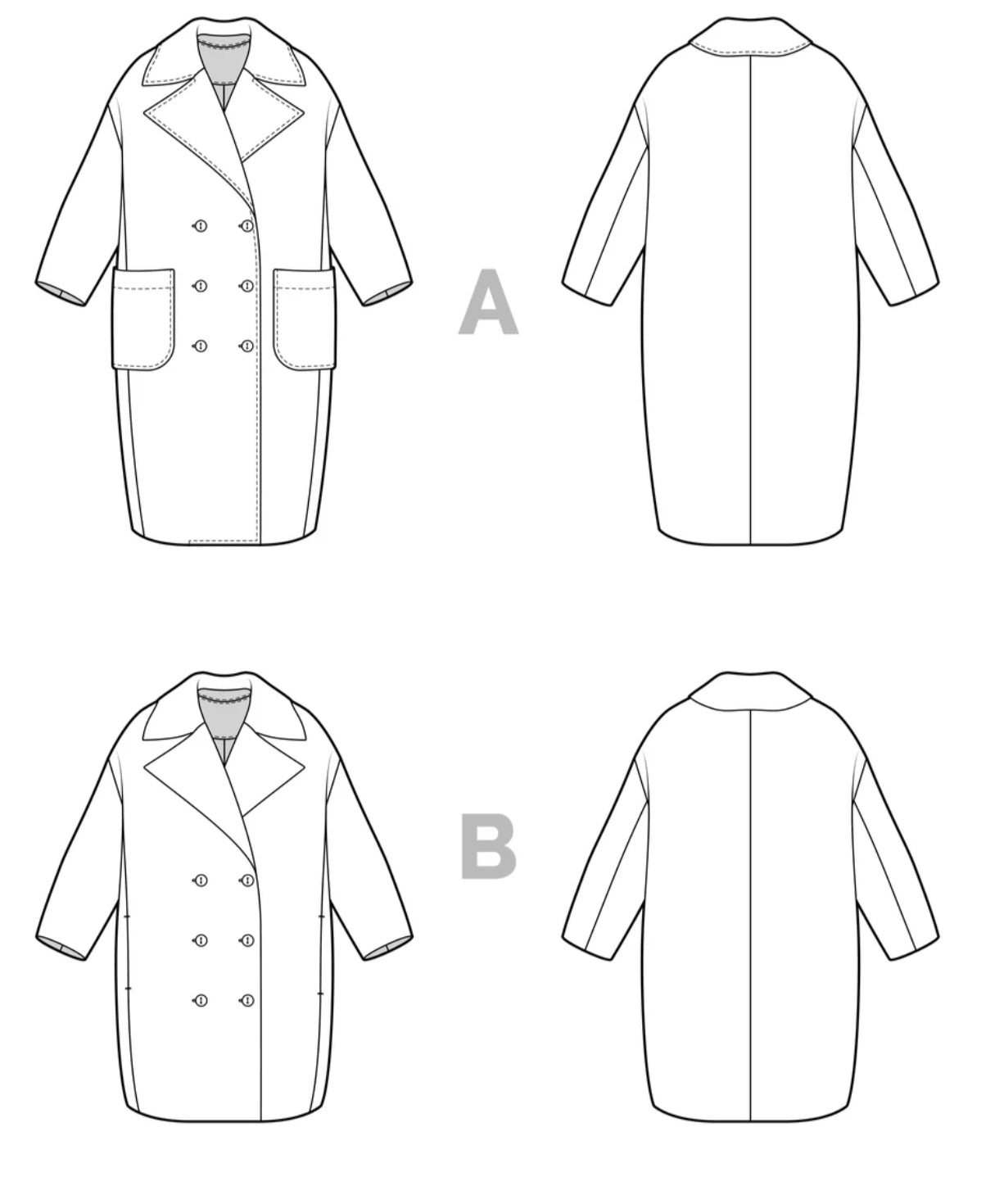 Phoebe Coat Closet Core Patterns