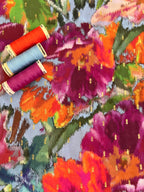 Lady McElroy Hazy Blooms Vienna Viscose Lawn 50cm Remnant