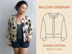 Balloon Cardigan By Wardrobe By Me