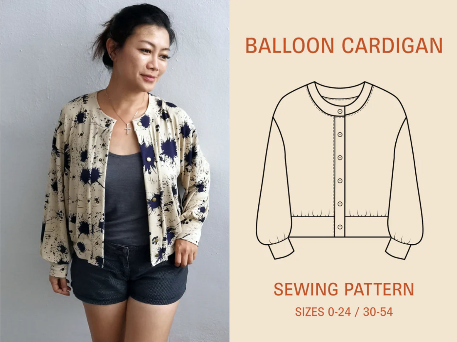 Balloon Cardigan By Wardrobe By Me