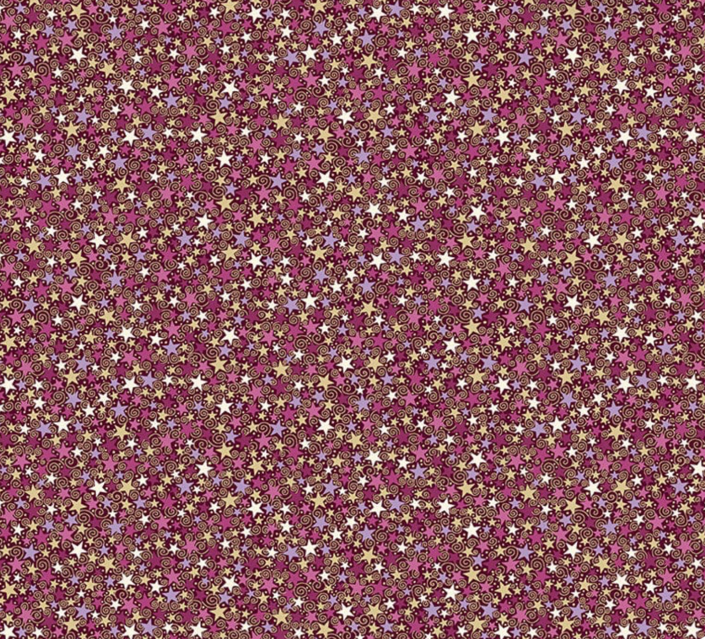 Luna Star Red 074-R By Makower UK