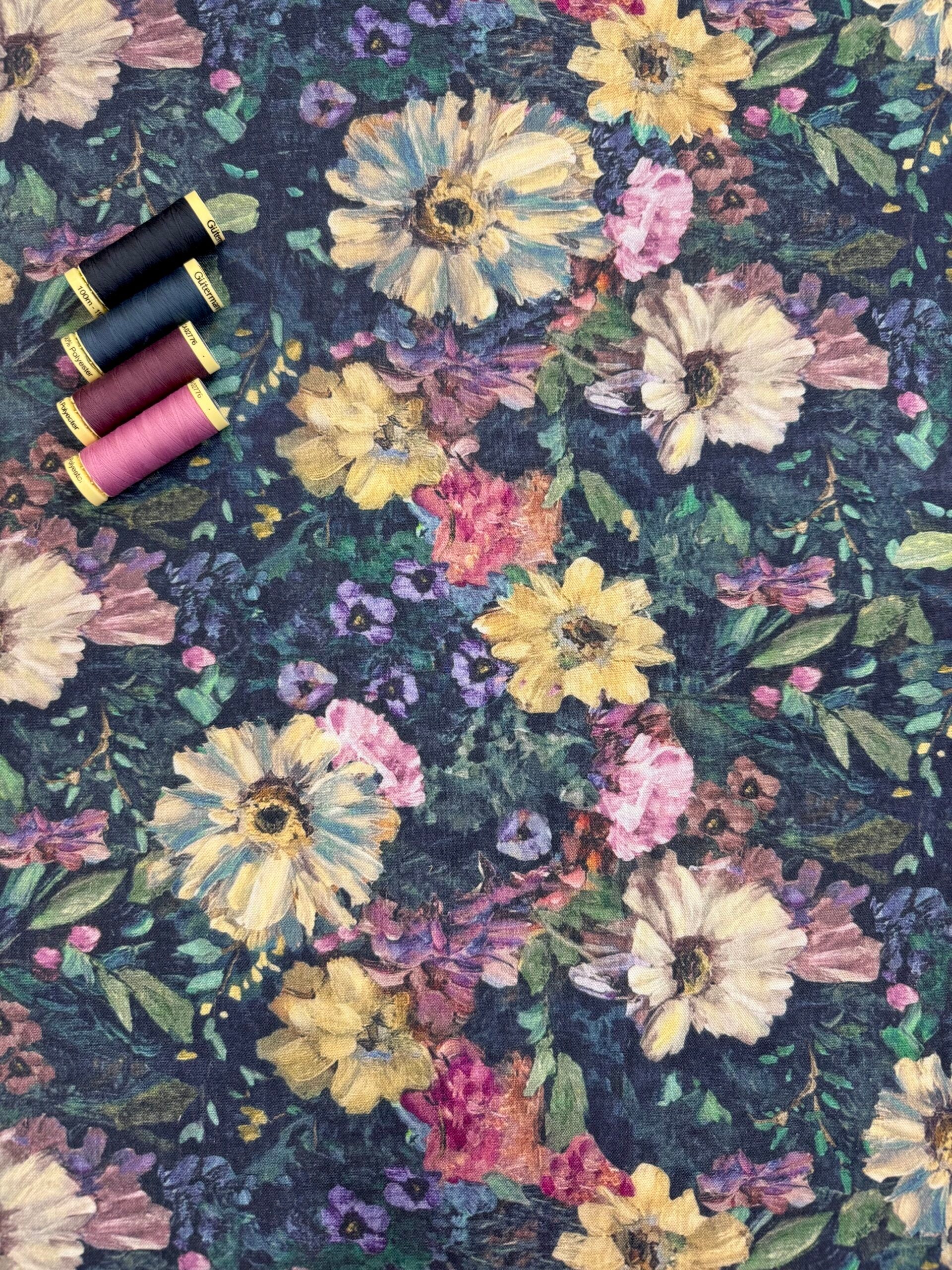 Talia Viscose Linen Blend