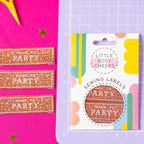 Made To Party Woven Labels By Little Rosy Cheeks