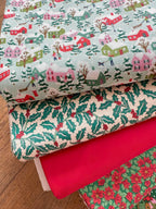 Liberty Festive Greetings Quilting Cotton - 5 Fat Quarter Bundle