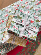 Liberty Festive Greetings Quilting Cotton - 5 Fat Quarter Bundle