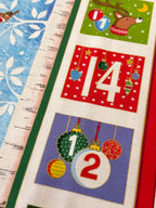 Merry Christmas -  Advent Calendar Panel 2486 By Makower UK