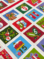 Merry Christmas -  Advent Calendar Panel 2486 By Makower UK