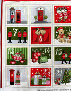 London -  Advent Calendar Panel 2369 By Makower UK