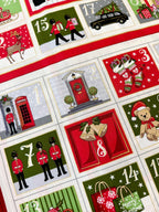 London -  Advent Calendar Panel 2369 By Makower UK