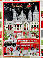 London -  Advent Calendar Panel 2369 By Makower UK