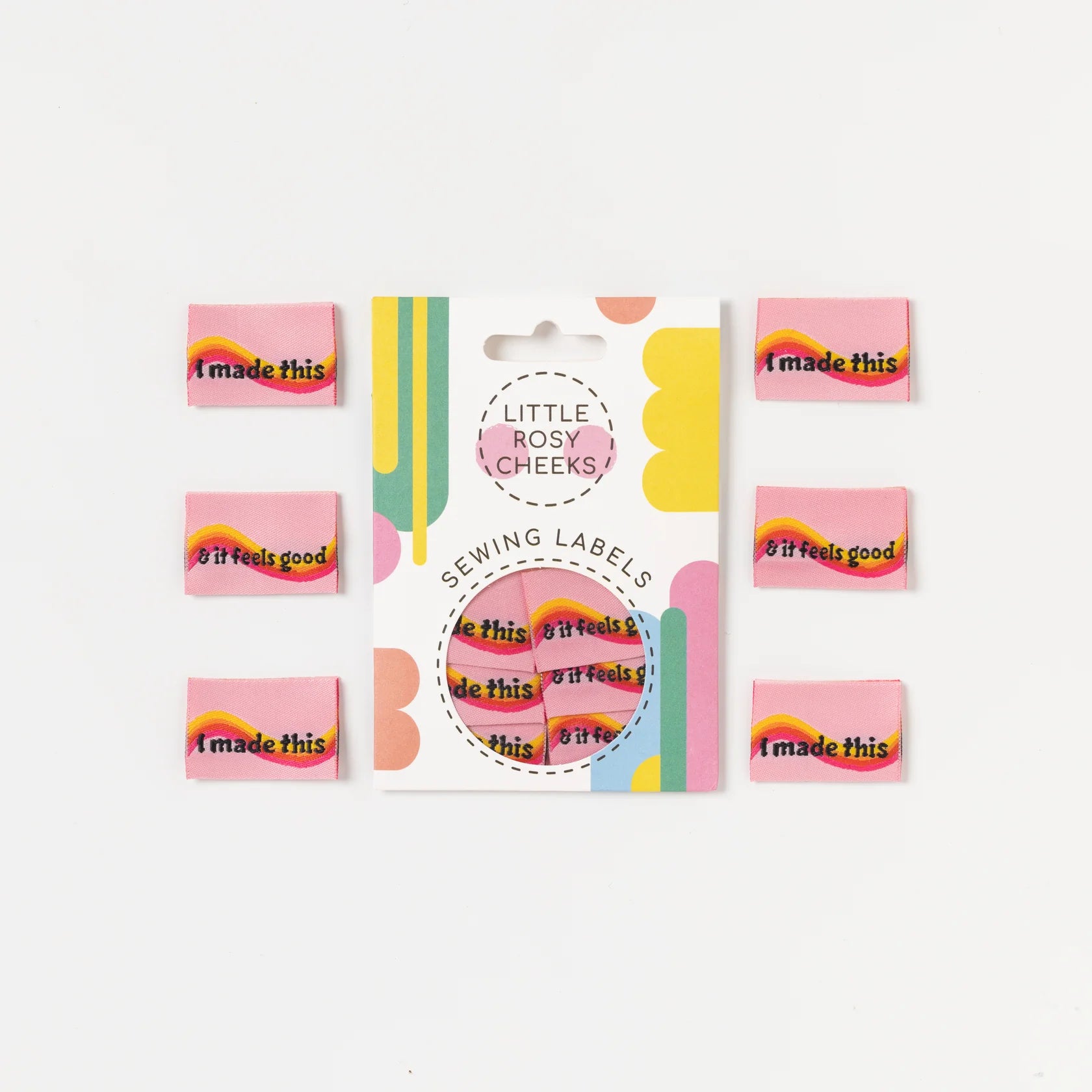 It Feels Good Woven Labels By Little Rosy Cheeks
