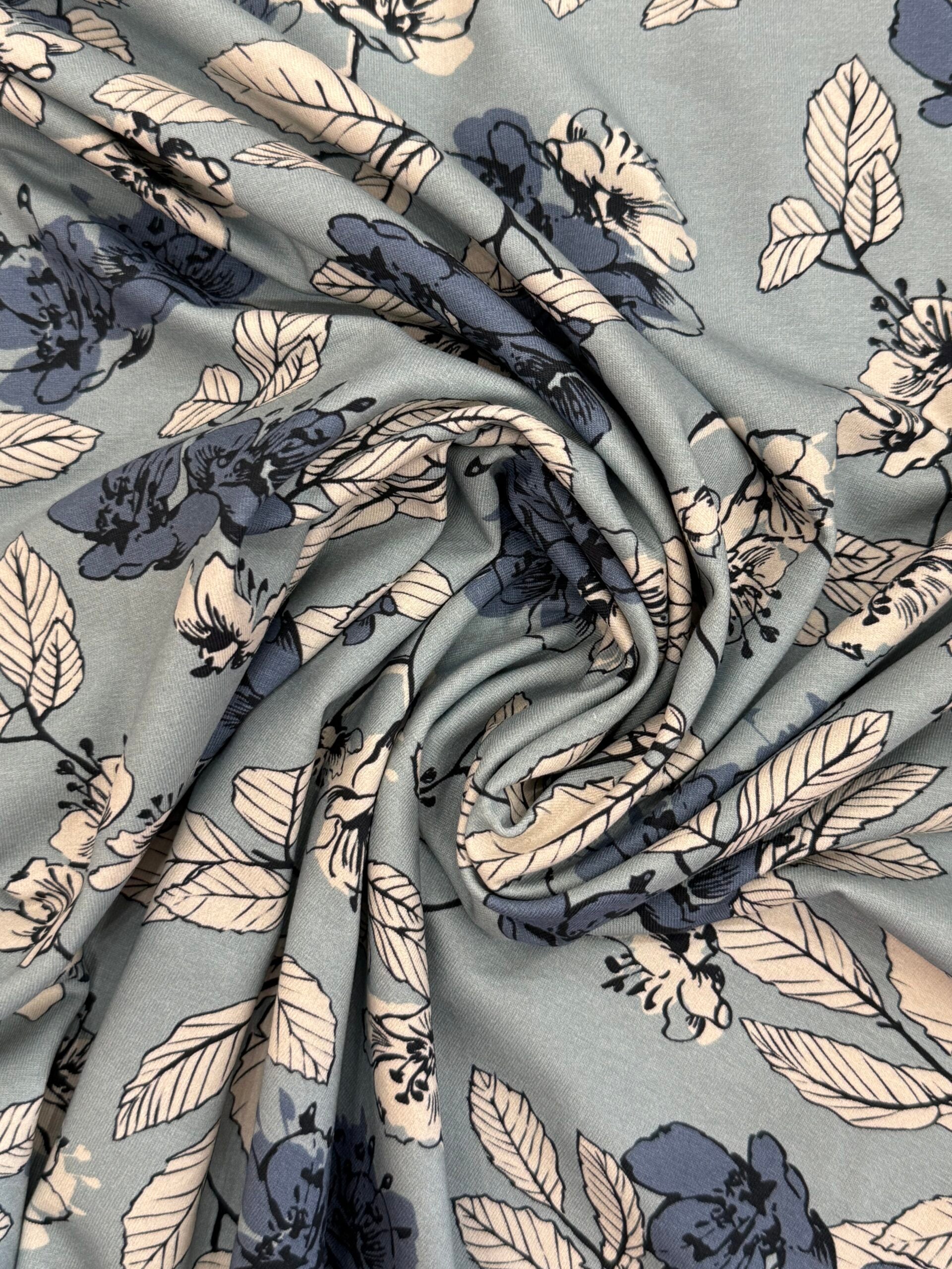 Sakura Cotton Jersey By Stof Of Denmark