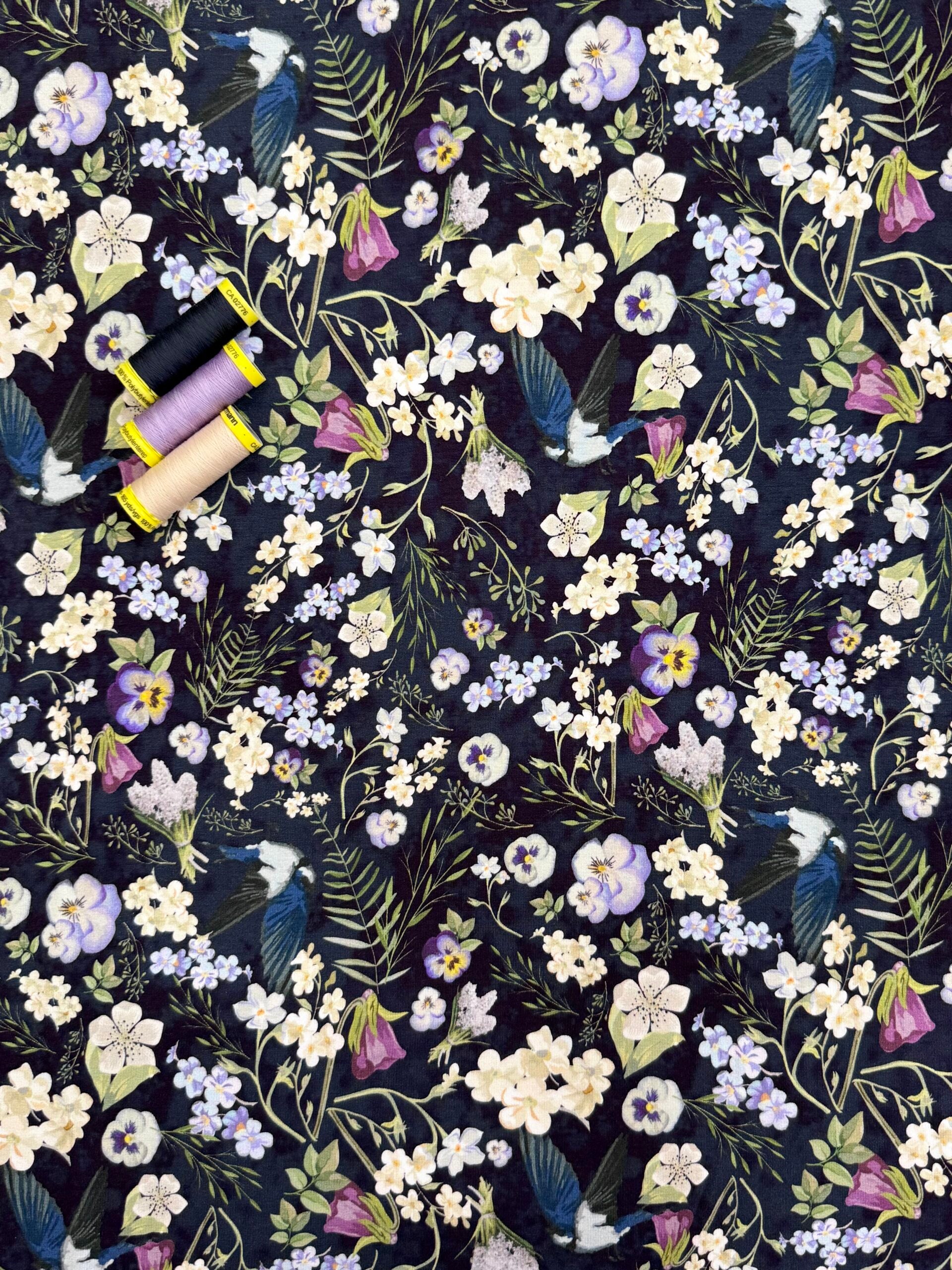 Pansy Viscose Jersey By Stof Of Denmark