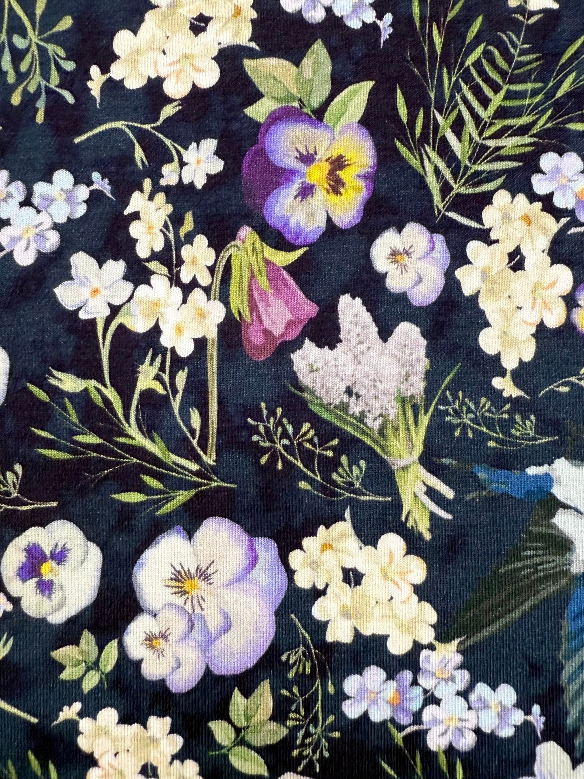 Pansy Viscose Jersey By Stof Of Denmark