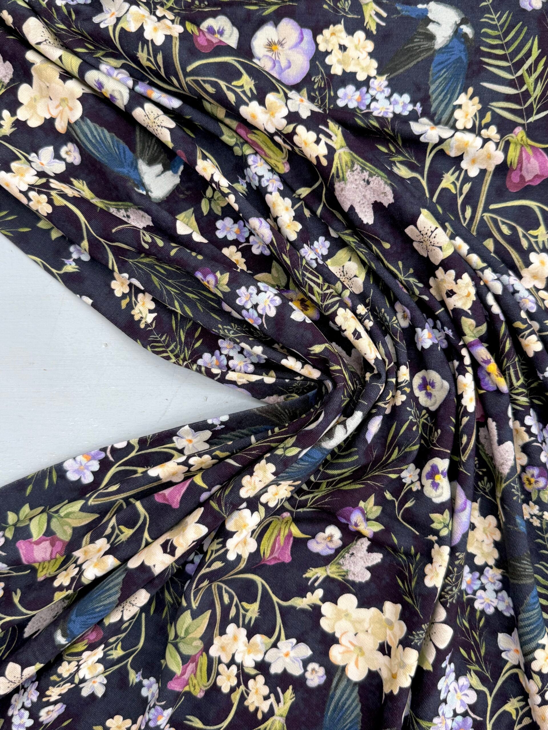 Pansy Viscose Jersey By Stof Of Denmark