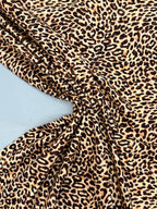 Leopard Cotton Jersey By Stof Of Denmark 1.15 Metre Remnant