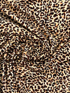 Leopard Cotton Jersey By Stof Of Denmark 1.15 Metre Remnant
