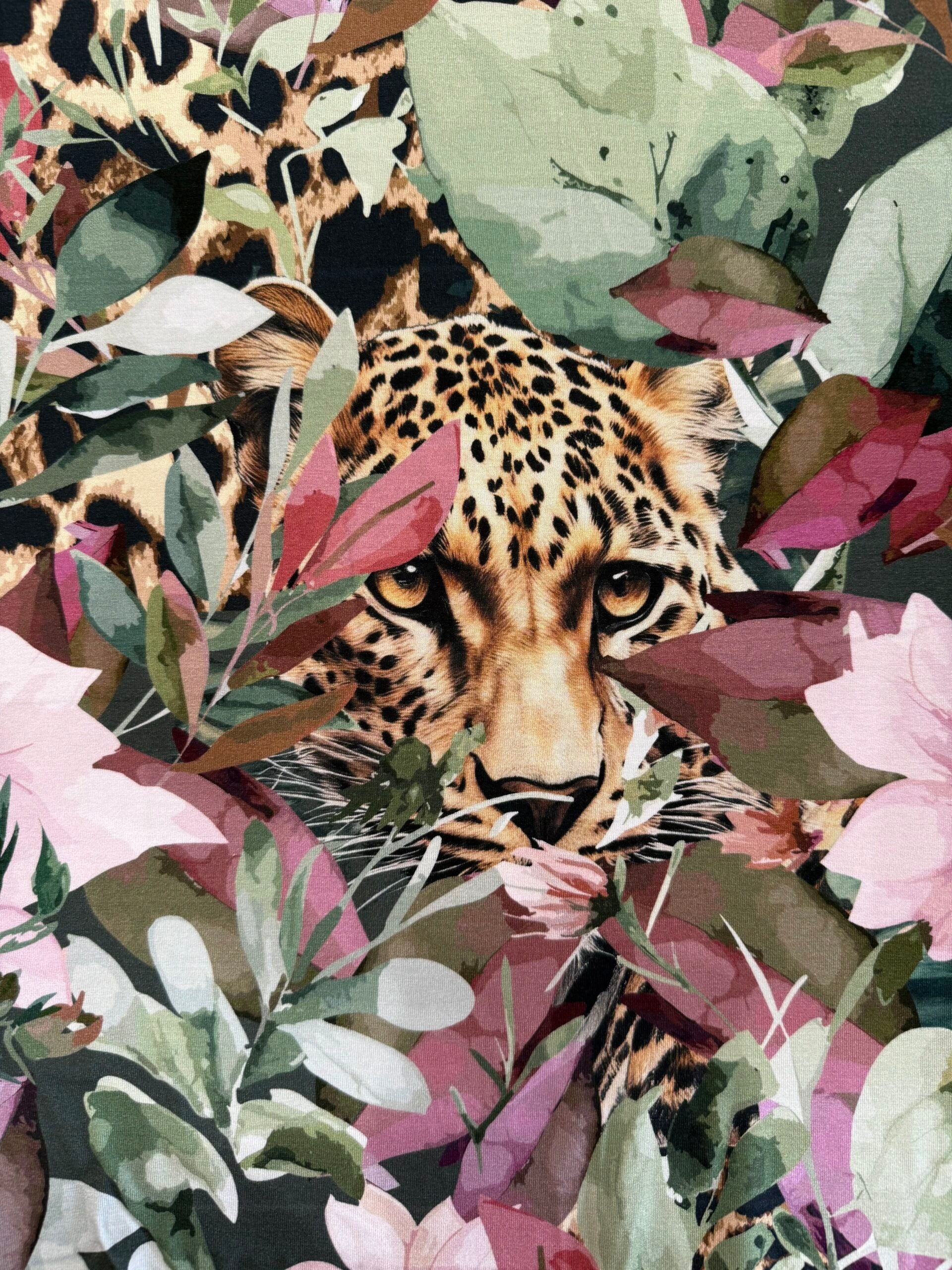 Jungle Eyes Viscose Jersey By Stof Of Denmark