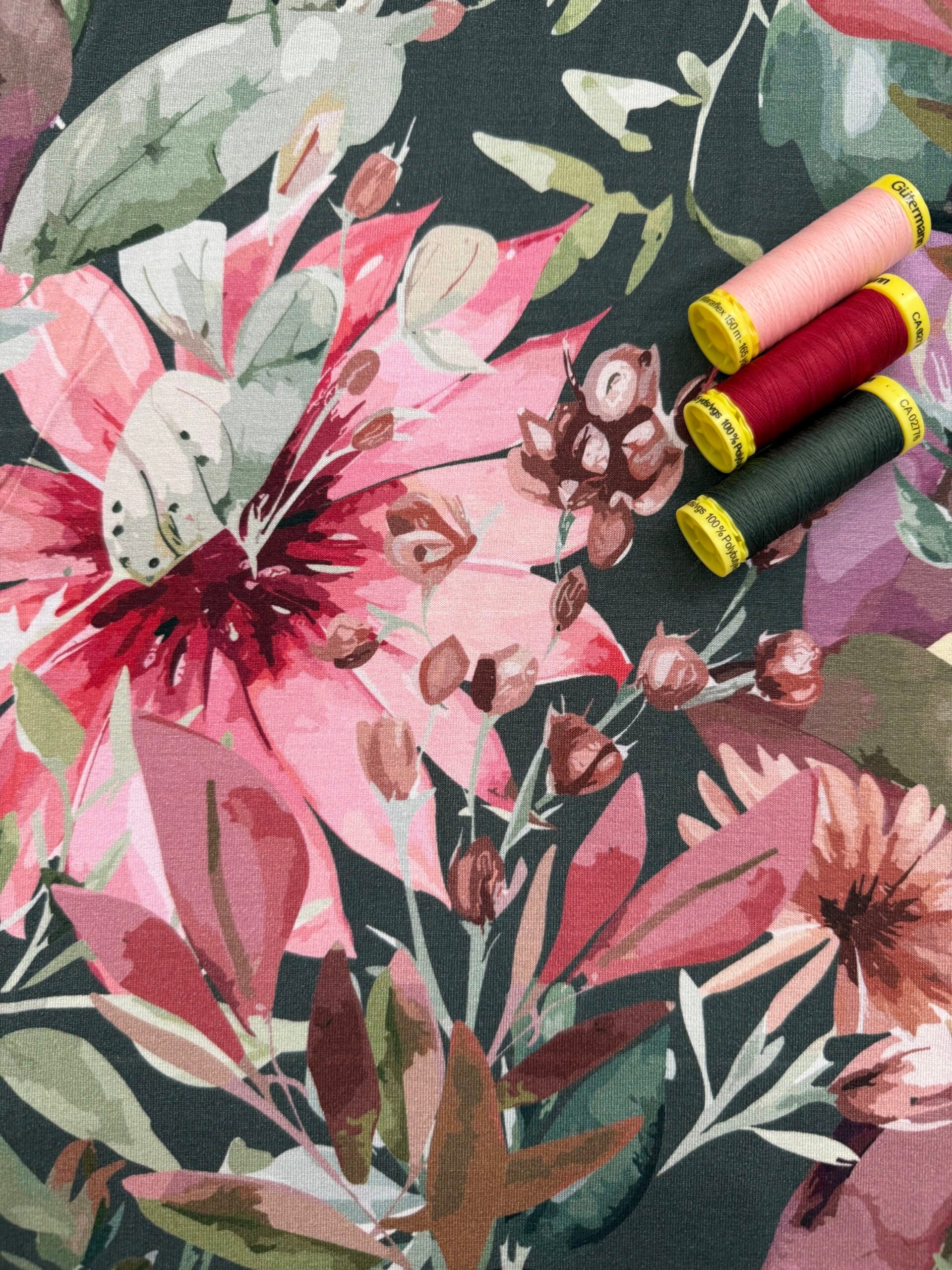 Jungle Eyes Viscose Jersey By Stof Of Denmark