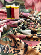 Jungle Eyes Viscose Jersey By Stof Of Denmark