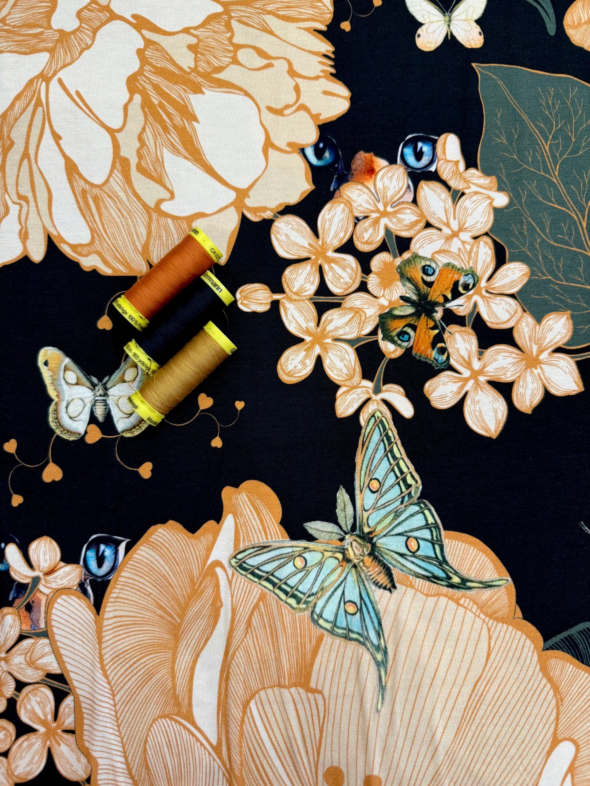 Cats Eye Viscose Jersey By Stof Of Denmark