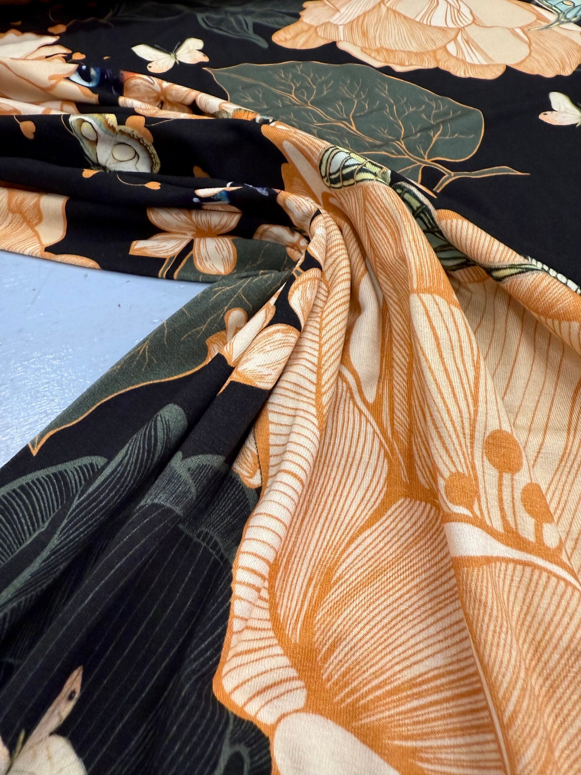 Cats Eye Viscose Jersey By Stof Of Denmark