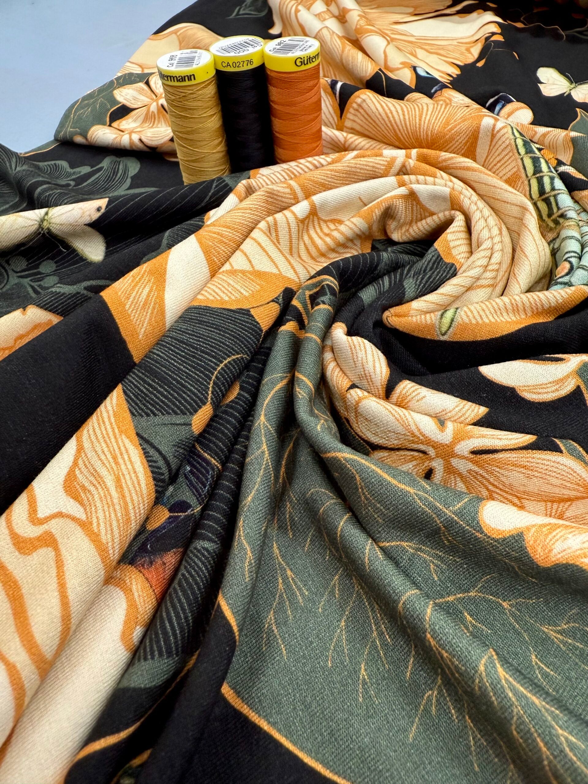 Cats Eye Viscose Jersey By Stof Of Denmark