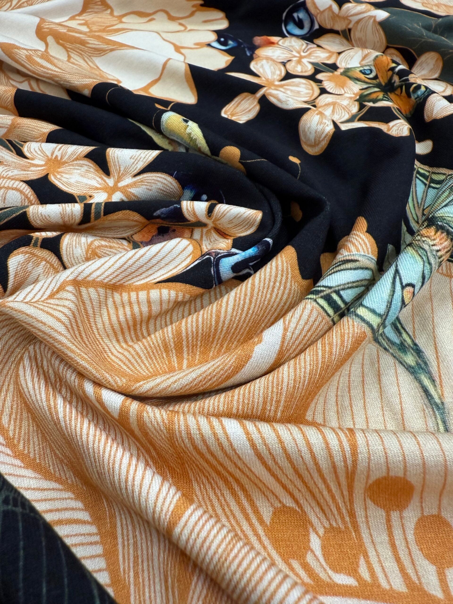 Cats Eye Viscose Jersey By Stof Of Denmark