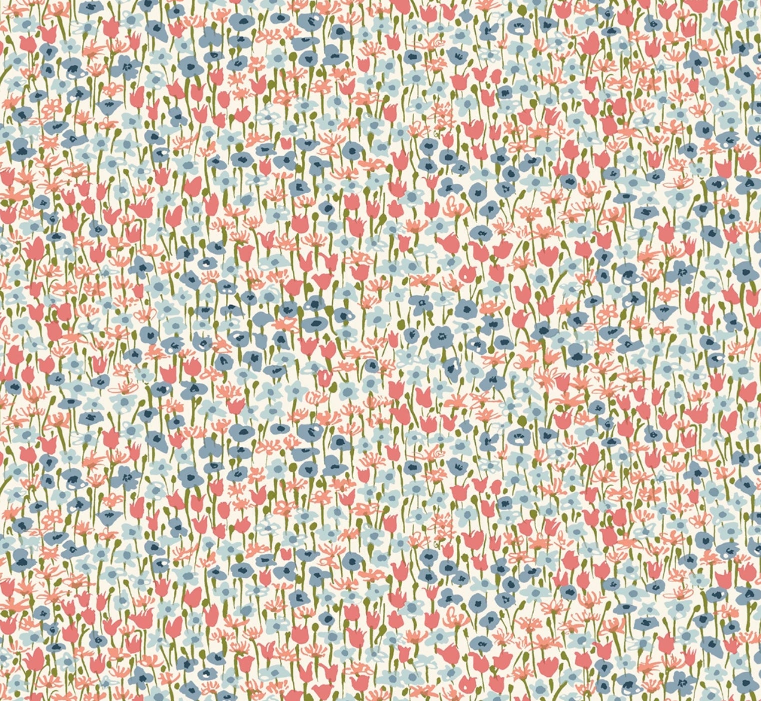 Liberty Quilting Cotton Botanist’s Walk - Joy Meadow