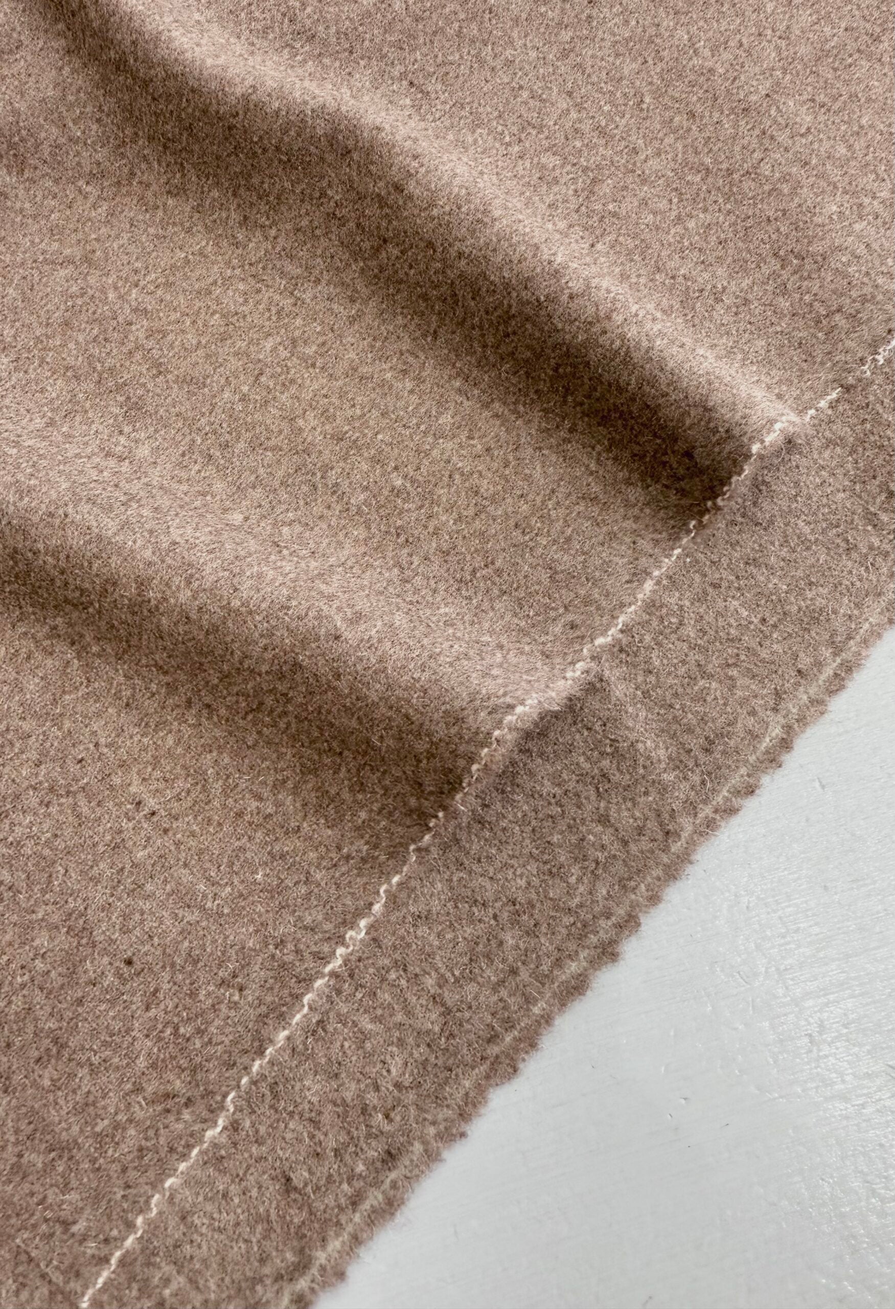 Wool Blend Coating Designer Deadstock