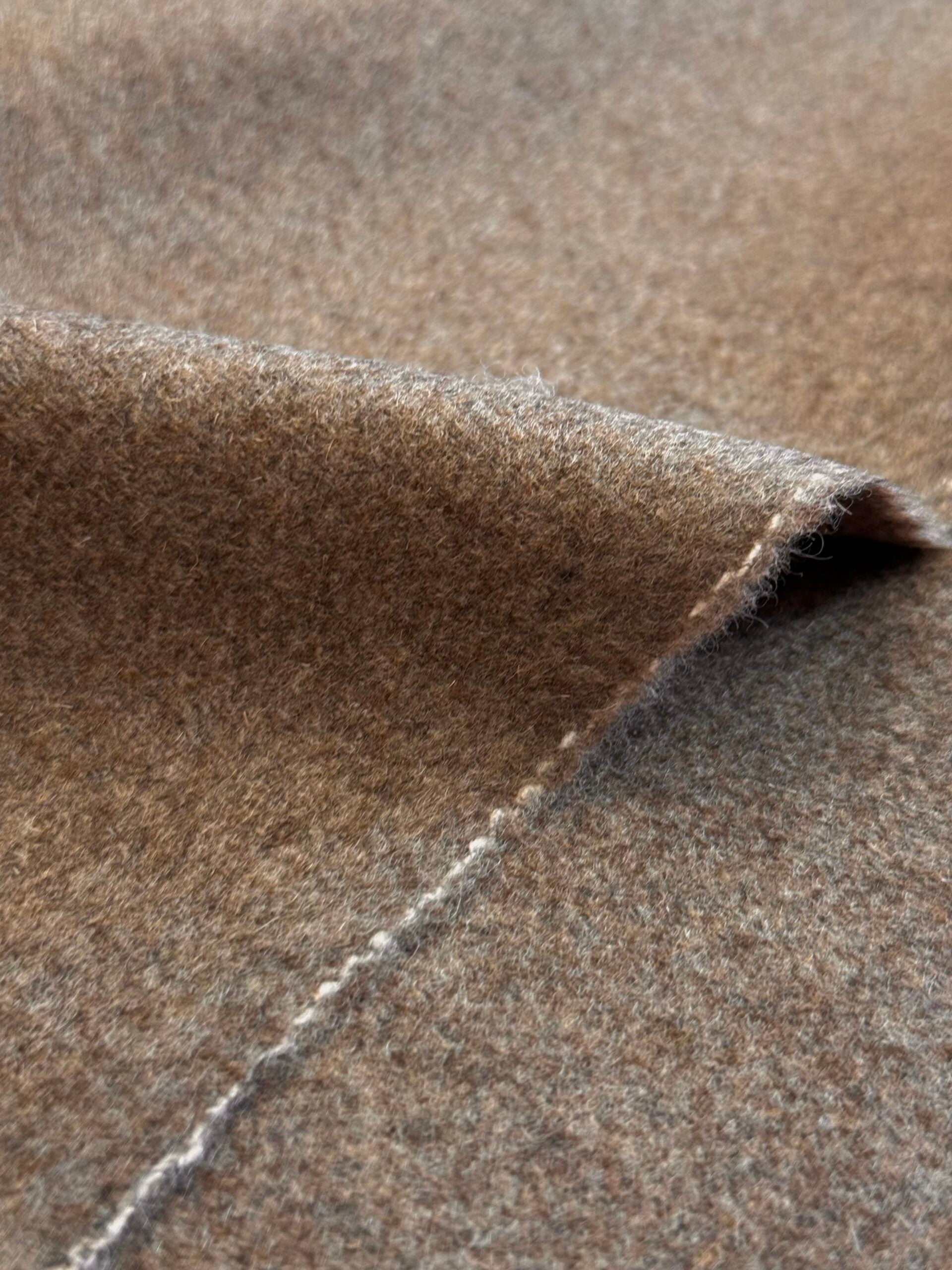 Wool Blend Coating Designer Deadstock