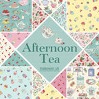 Afternoon Tea Tea Time Cream 091/Q By Makower UK