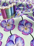 Iconic - Pansy Lavender By Anna Maria Textiles AMT 124-83C