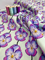 Iconic - Pansy Lavender By Anna Maria Textiles AMT 124-83C