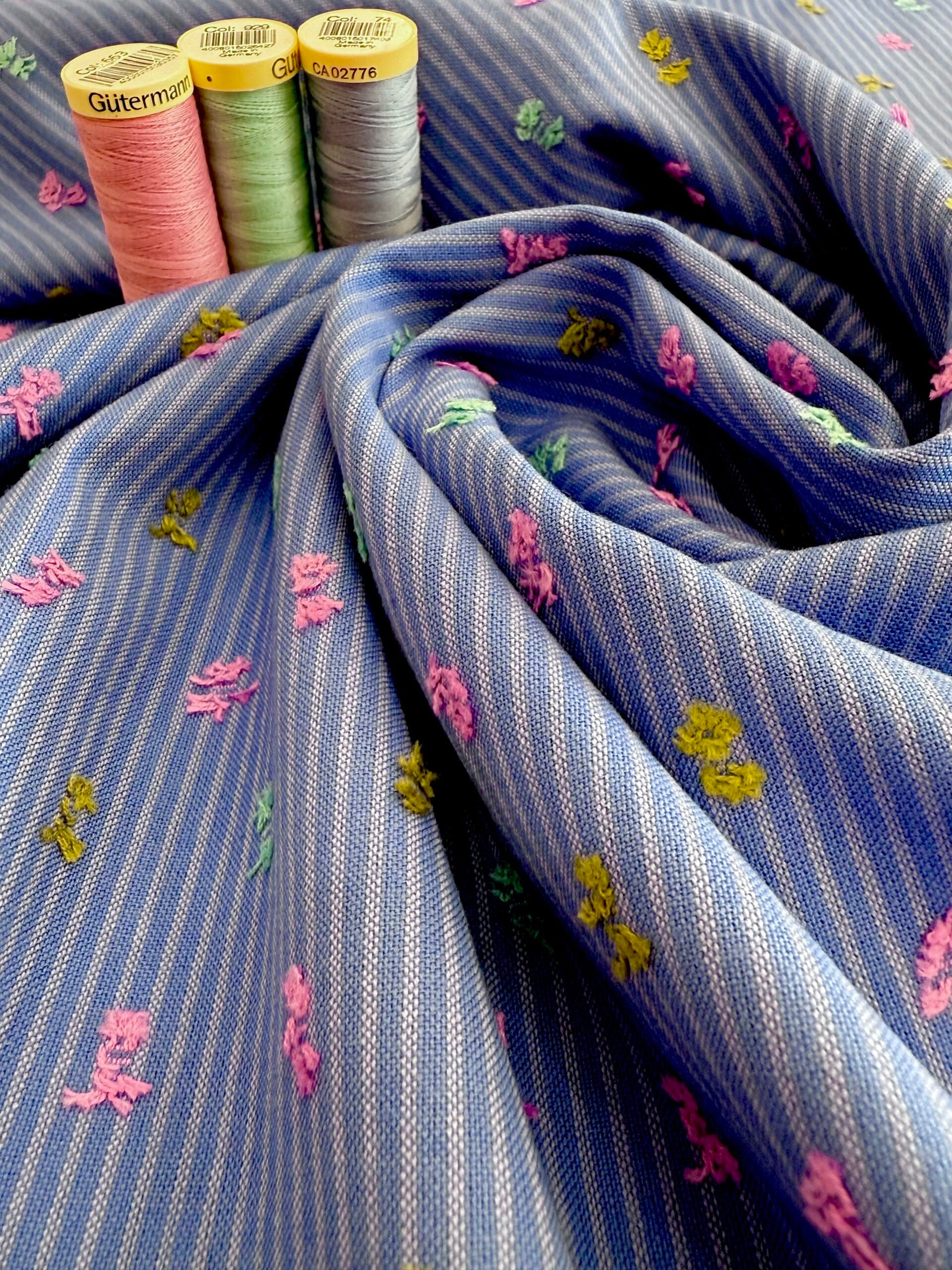 Garden Variety - Channelling Mist By Anna Maria Textiles WAMT 103-45C