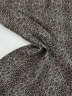 Black With White Dots Silky