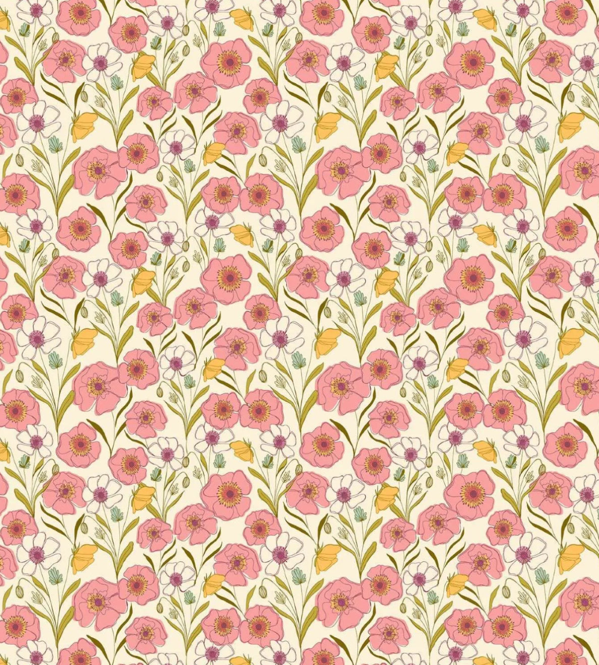 Meadow Walk By Makower UK Fat Quarter Bundle