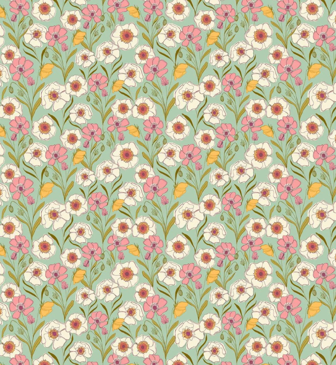 Meadow Walk By Makower UK Fat Quarter Bundle