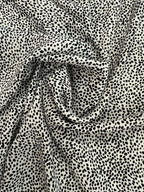 White With Black Dots Silky