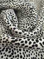 White With Black Dots Silky