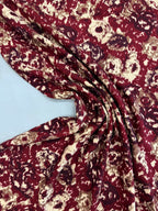 Garnet Viscose Twill