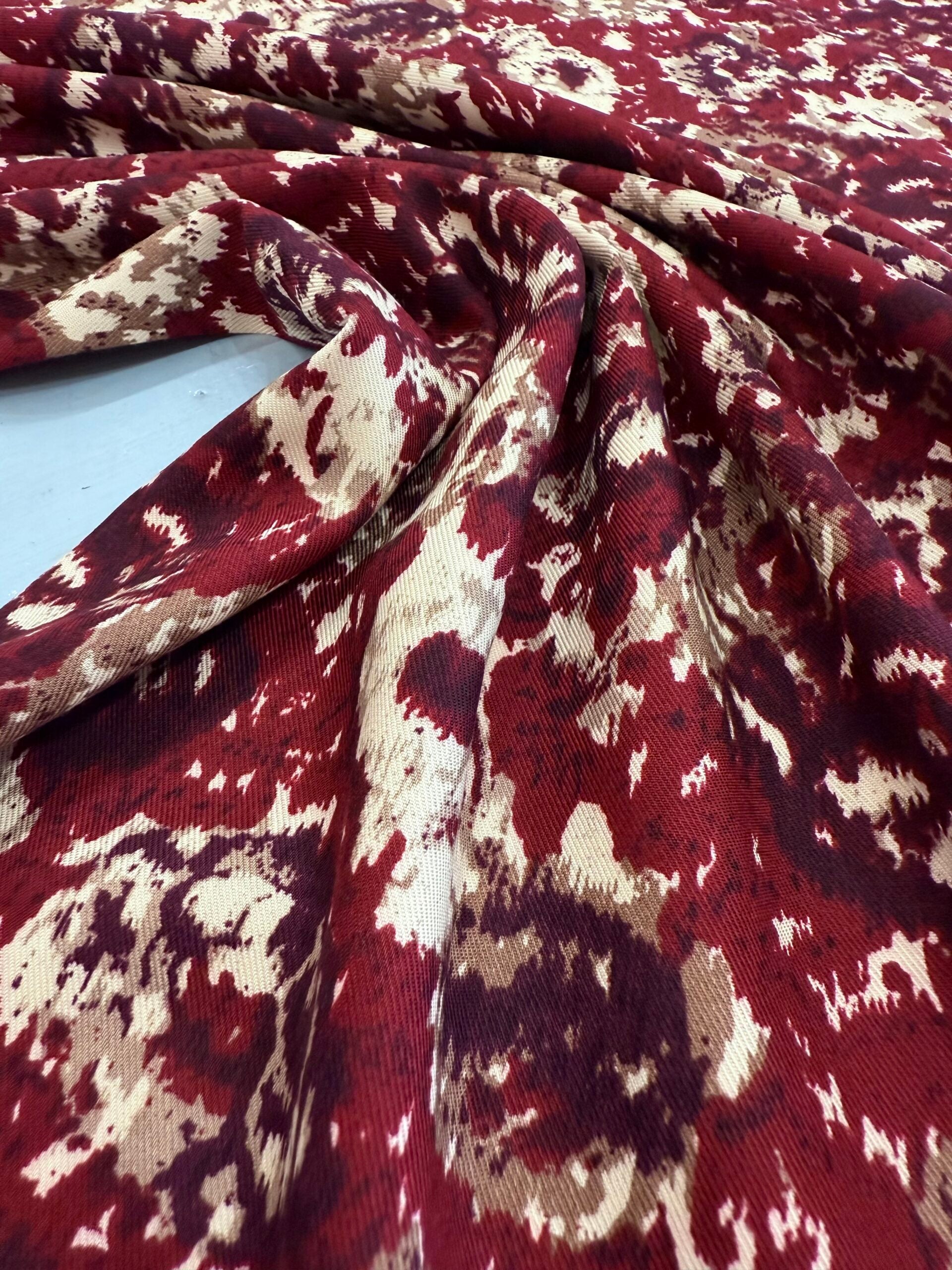 Garnet Viscose Twill