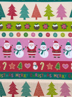 Christmas Stripes Cotton