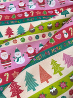 Christmas Stripes Cotton